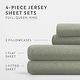 preview thumbnail 4 of 11, Becky Cameron Ultra Soft 4 Piece 100% Cotton Jersey Knit Sheet Set