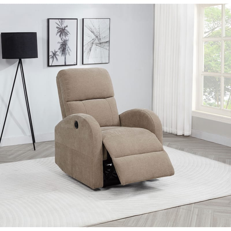 Grant Fabric Upholstered Power Recliner Chair