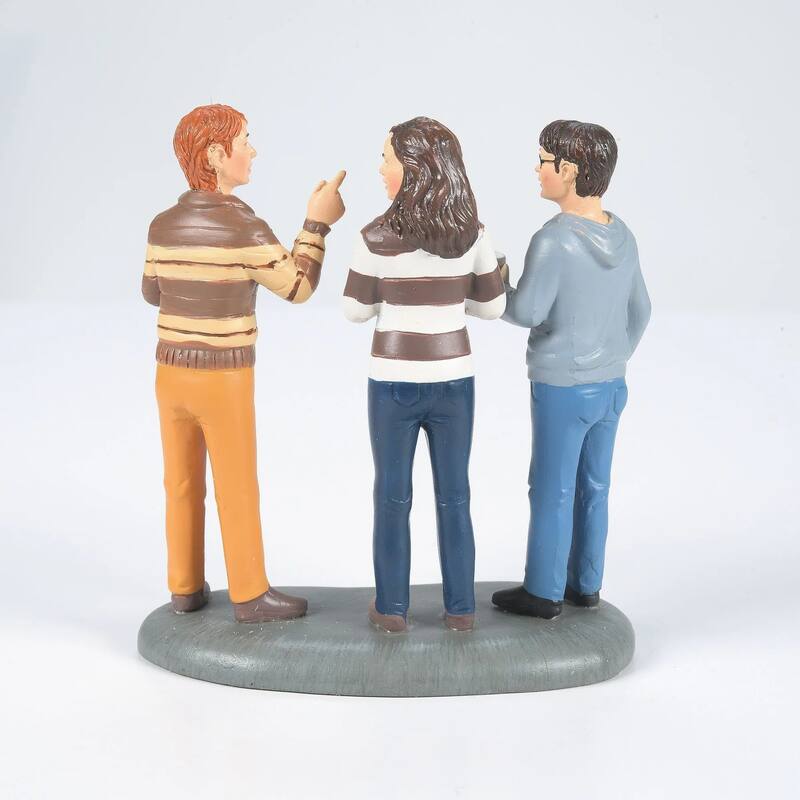 Department 56 Harry Potter Village Professor Slughorn & the Trio - 6006515