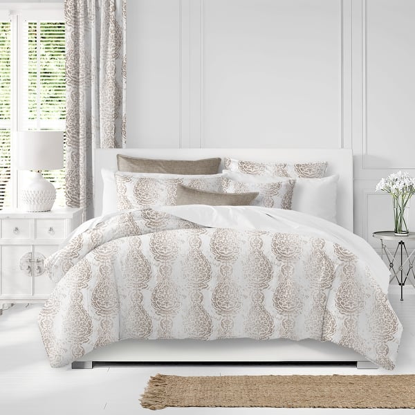 slide 2 of 10, Taylors Pick Ecru Coverlet & Pillow Sham Set