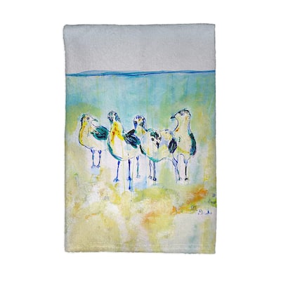 Abstract Gulls II Kitchen Towel - 16x25