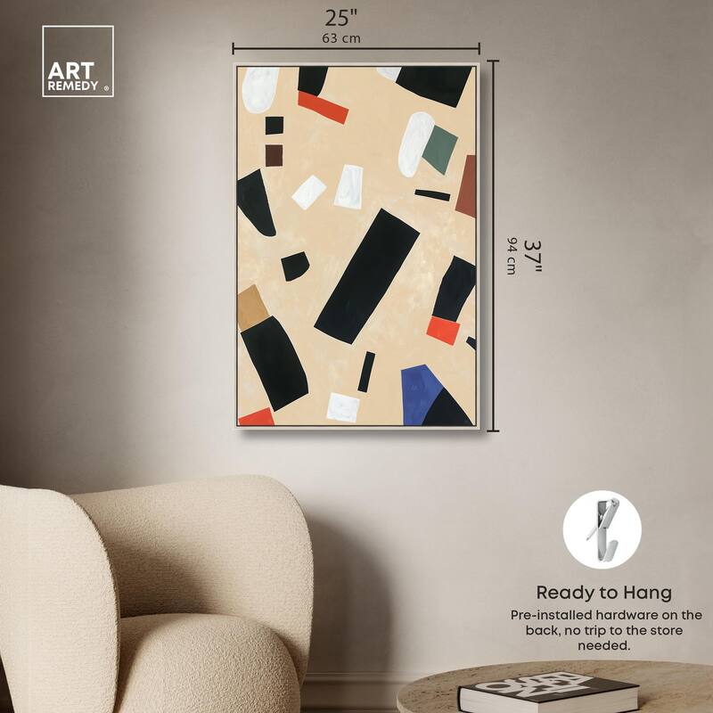 Mindscape Mosaic I Canvas by Art Remedy