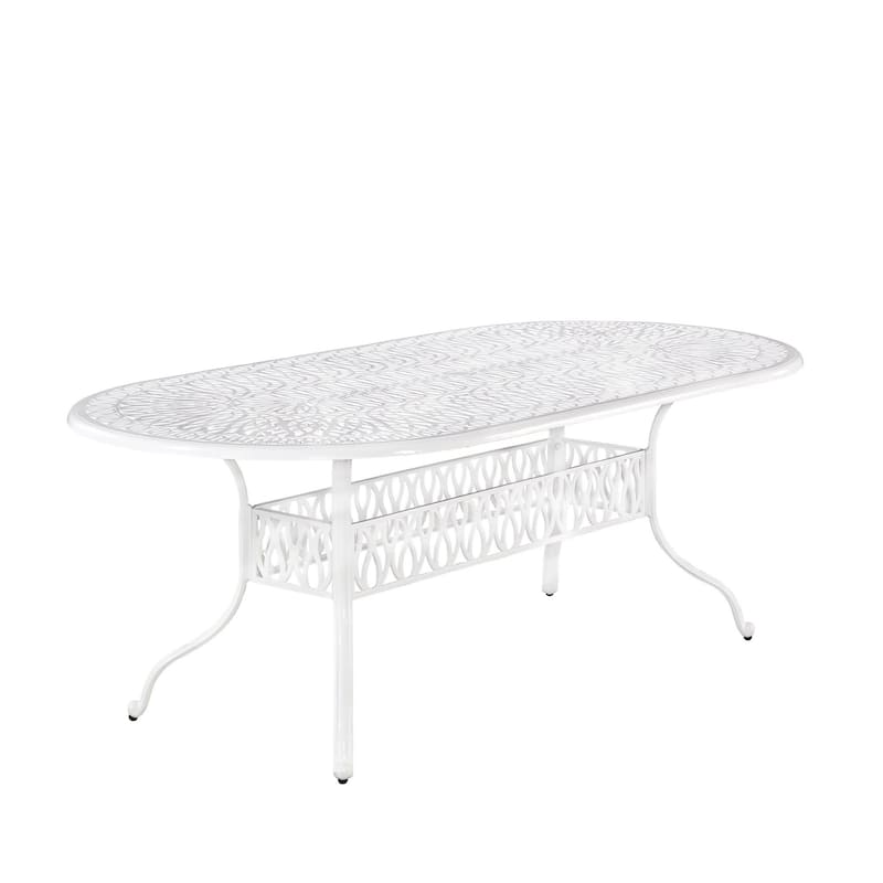 Capri Outdoor Dining Table by homestyles - White