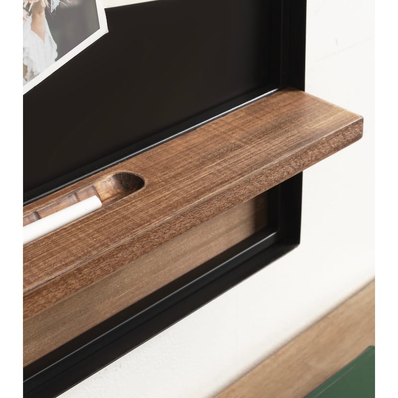 Kate and Laurel Owing Magnetic Chalkboard - 20x4x34