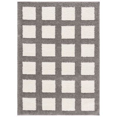 SAFAVIEH Norway Shag Isla Mid-Century Modern Rug - 8' x 10'