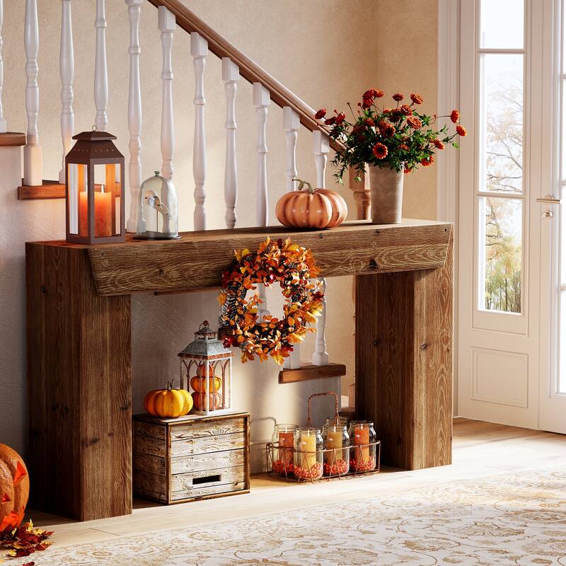 Solid Wood Console Table