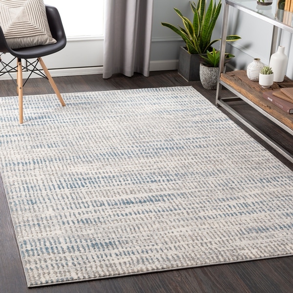 Milly Contemporary Stripe Area Rug. Opens flyout.