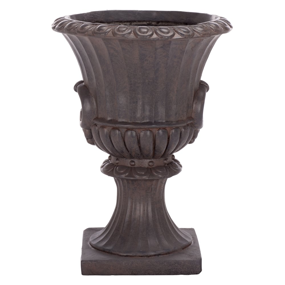 SAFAVIEH Outdoor Patio Furniture Arden Planter Pot - 11"W x 11"D x 15"H