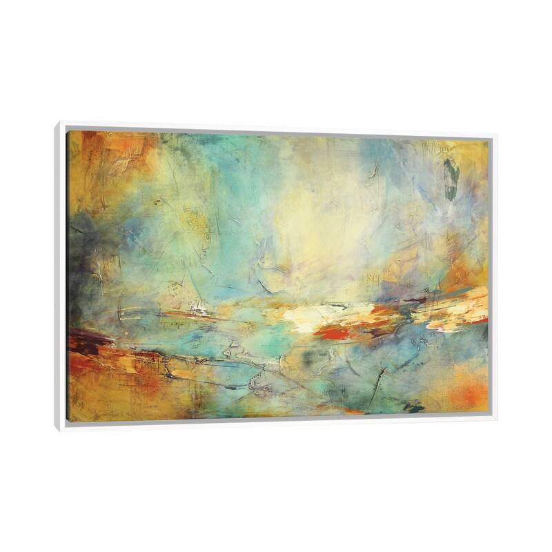 iCanvas "Eternidad" by Gabriela Villarreal Framed - White - 32x48