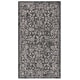 preview thumbnail 22 of 180, SAFAVIEH Courtyard Aquata Indoor/ Outdoor Waterproof Patio Backyard Rug 2' x 3'7" - Black/Ivory