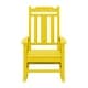 preview thumbnail 153 of 174, Outdoor Patio HDPE Rocking Chiar, Extra Wide Seat & Backrest