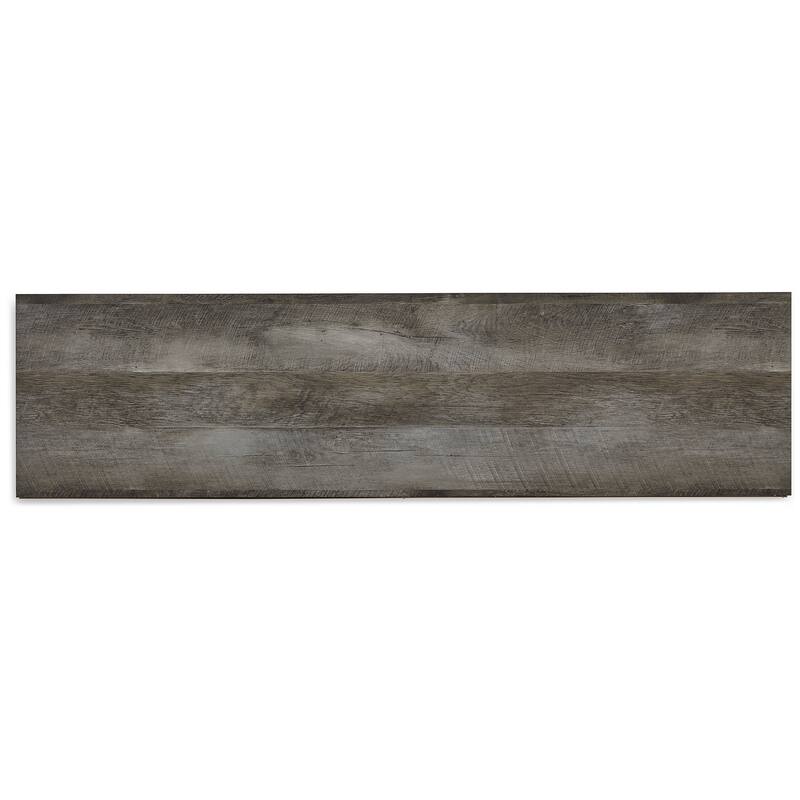 Signature Design by Ashley Wynnlow Gray 60" TV Stand for TVs up to 69" with Electric Fireplace - 60"W x 15.5"D x 24.5"H