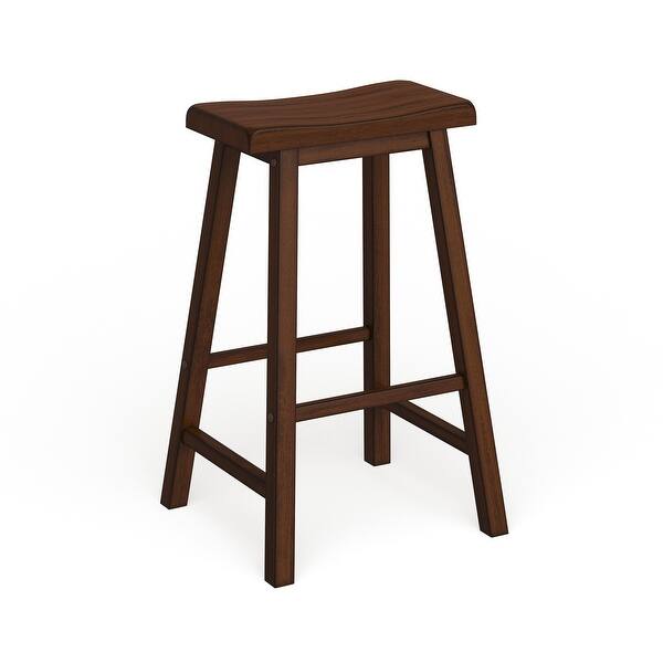 Salvador Saddle 29-in. Counter-height Backless Stools (Set of ...