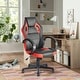 preview thumbnail 12 of 40, Porch & Den Ergonomic Gaming Chair with Padded Seat
