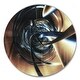 preview thumbnail 2 of 8, Designart 'Fractal 3D Tangled Center' Oversized Modern Wall CLock