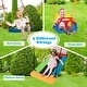 preview thumbnail 4 of 7, Gymax 660 LBS Indoor Outdoor Swing Set Heavy Duty Carbon Steel Swing
