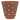 Foreside Home & Garden Natural Handthrown Terracotta Large Boho Planter - 10 x 10 x 9.5