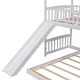preview thumbnail 10 of 22, Twin over Twin Pine Bunk House Bed