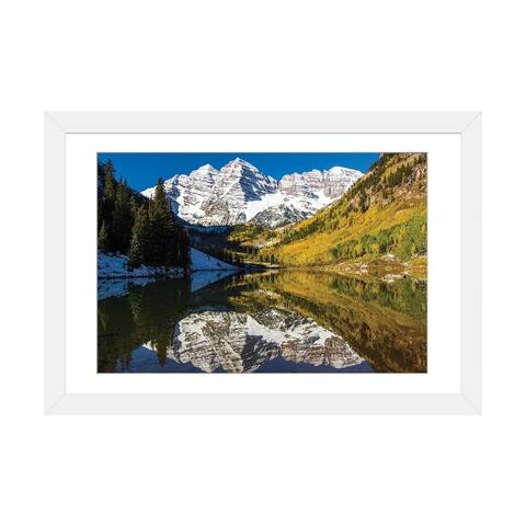iCanvas "USA, Colorado, Maroon Bells" by George Theodore
