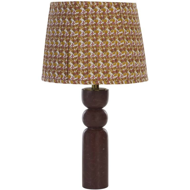 SAFAVIEH Couture Suraya, 24-inch, Marble Table Lamp - 14"W x 14"D x 24"H