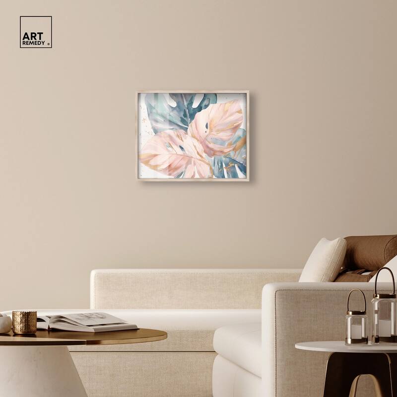 Golden Spritz Shadowbox by Art Remedy