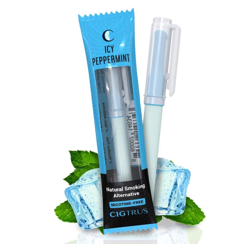Cigtrus Natural Nicotine Free and Tobacco Free Smoking Alternative - Blue
