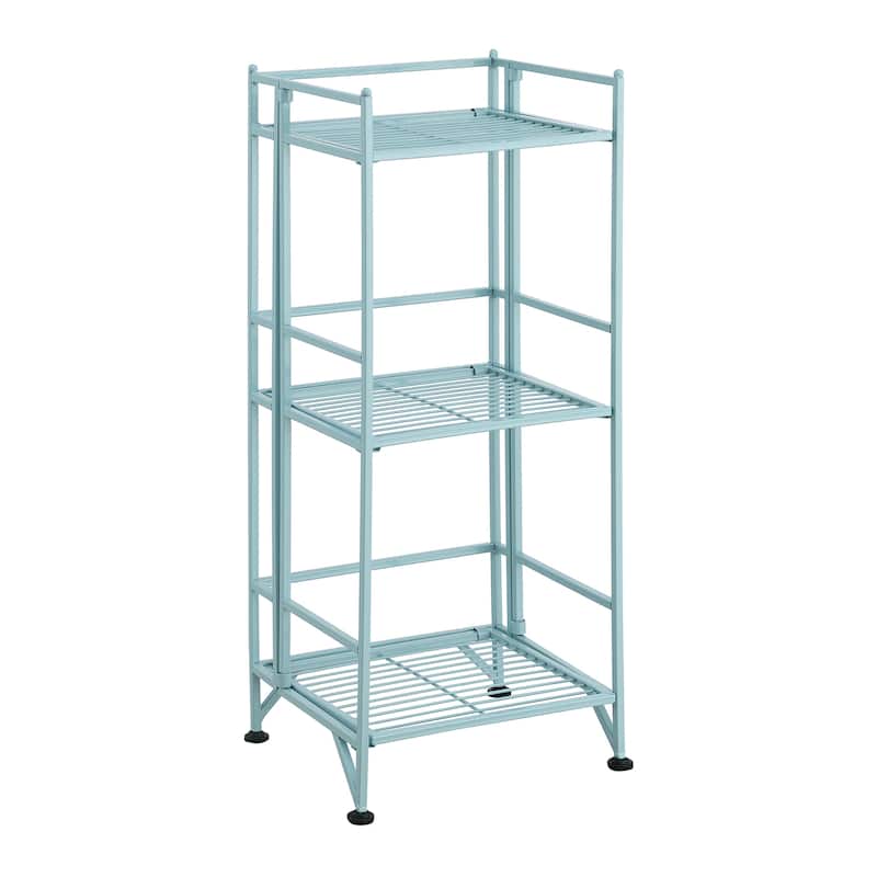 Convenience Concepts Xtra Storage 3 Tier Folding Metal Shelf