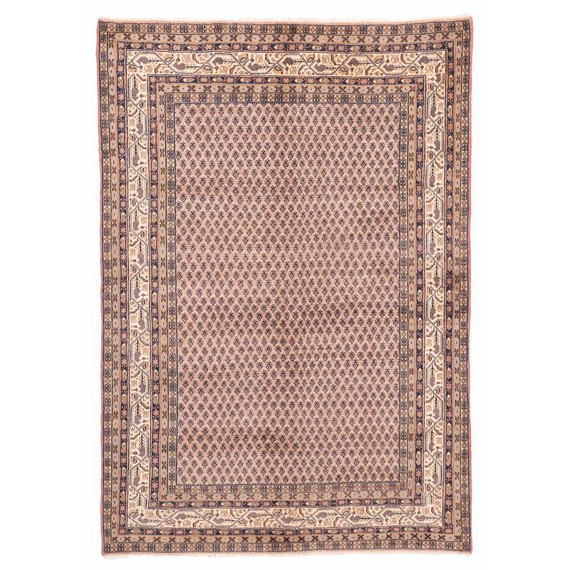 ECARPETGALLERY Hand-knotted Royal Mahal Pink Wool Rug - 5'1 x 7'3