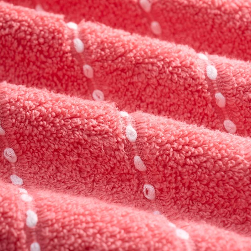 Juicy Couture 6-Piece Towel Set 2 Bath Towels 2 Hand Towels 2 Washcloths - 28"x54"/16"x26"/12"x12"