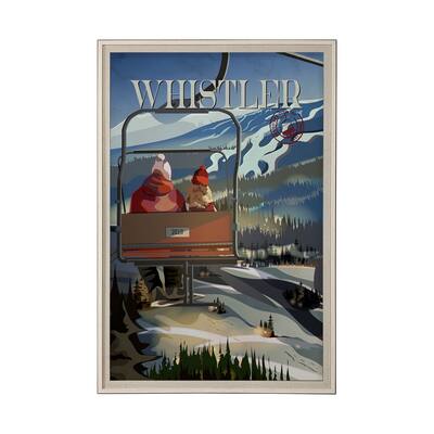 Whistler Go (XL) Framed Art Print