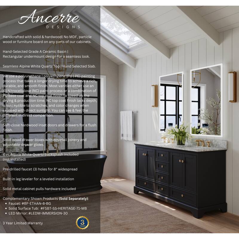 Ancerre Designs Audrey Bathroom Vanity Set