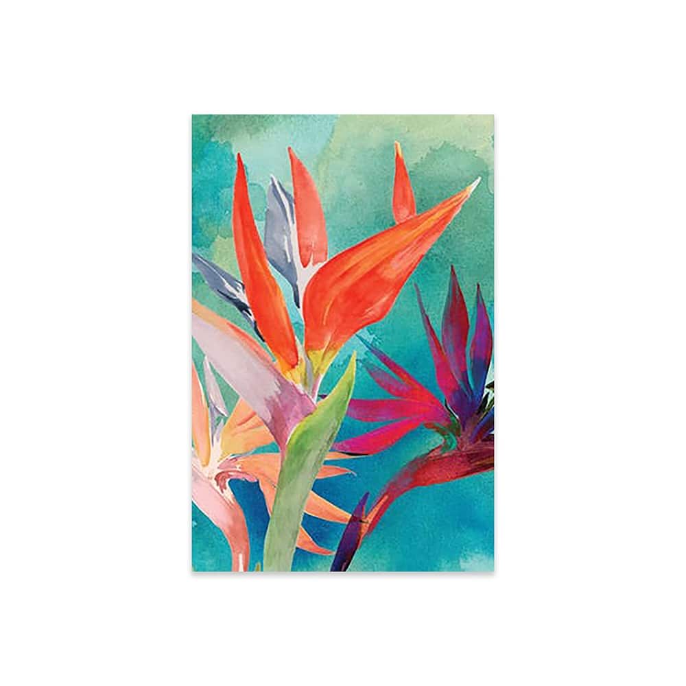 Vivid Birds of Paradise I Print On Acrylic Glass by Jennifer Paxton Parker