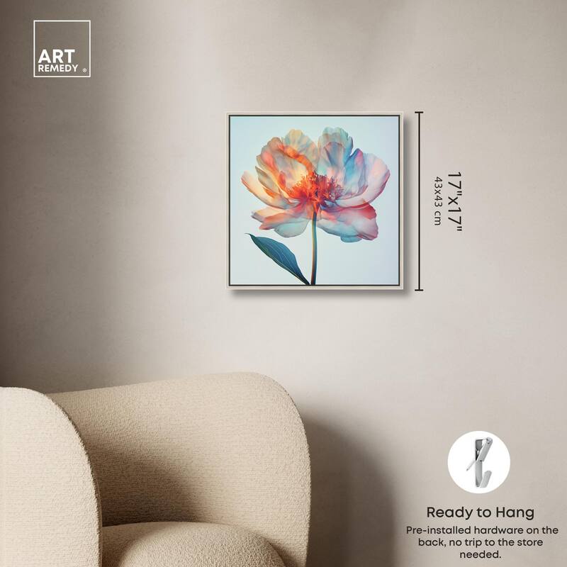 Peony Phases Canvas by Art Remedy