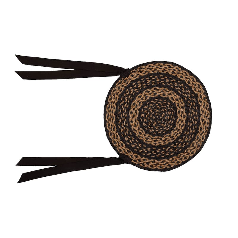 Farmhouse Jute Chair Pad Set of 6