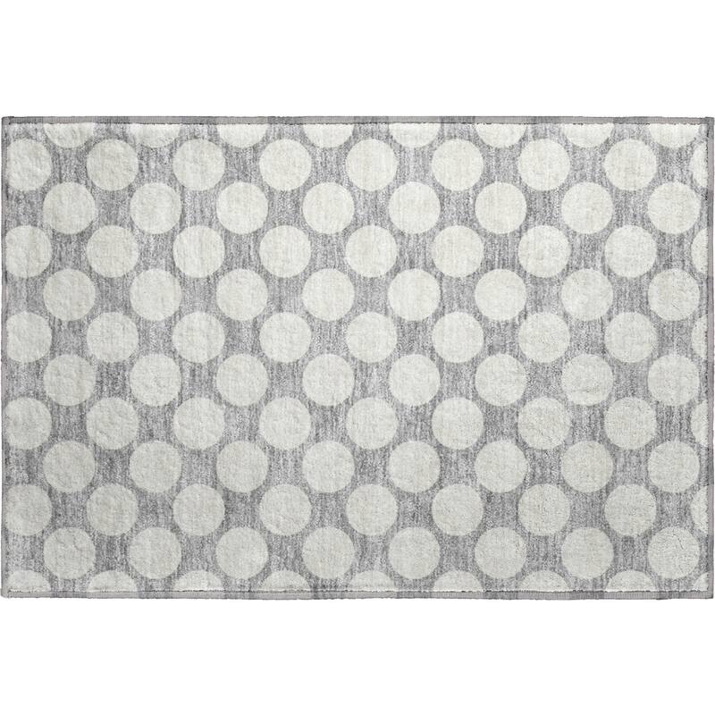 Premium Washable Super Soft Modern Polka Dots Mayfield Rug