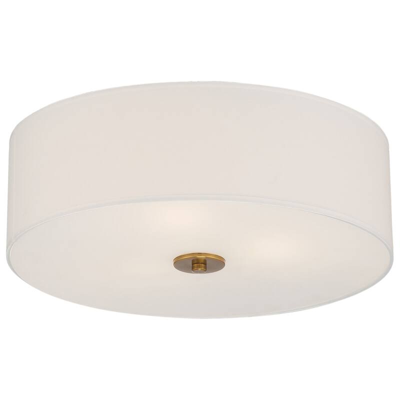 Access Lighting 64063LEDDLP/WH Mid Town 3 Light 18" Wide LED Flush