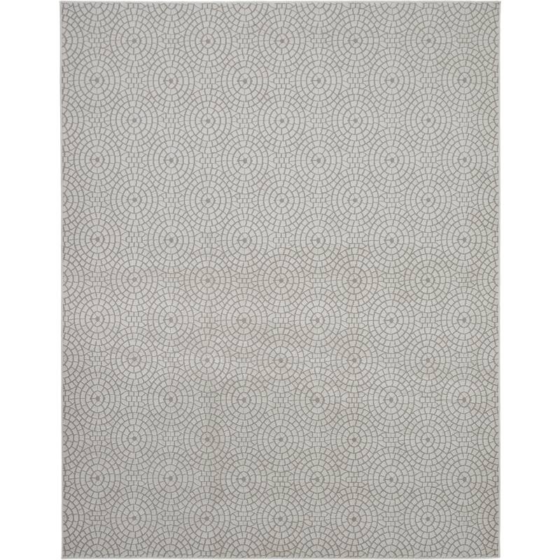 Nourison Urban Chic Modern Geometric Medallions Area Rug