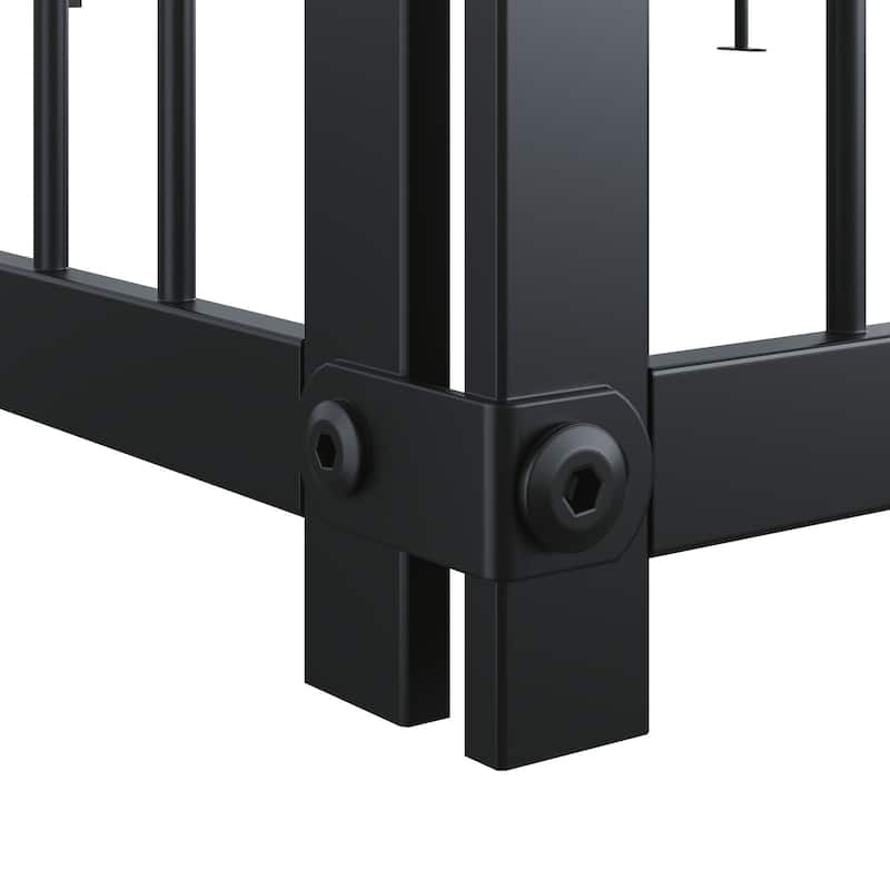 Large Dog Kennel Outdoor Pet Pens Dogs Run Enclosure Animal Hutch Metal Coop Fence