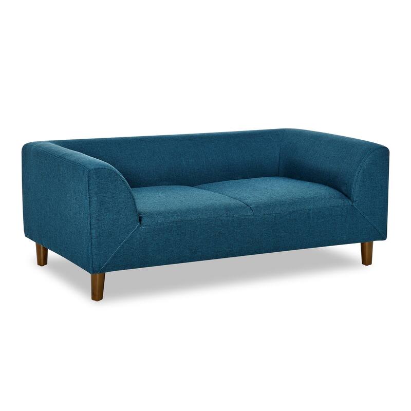 Pet Sofa With Backrest And Armrests, Rectangular Pet Sofa Suitable For Medium And Large Dogs, Soft Cushion Comfortable Dog Sofa