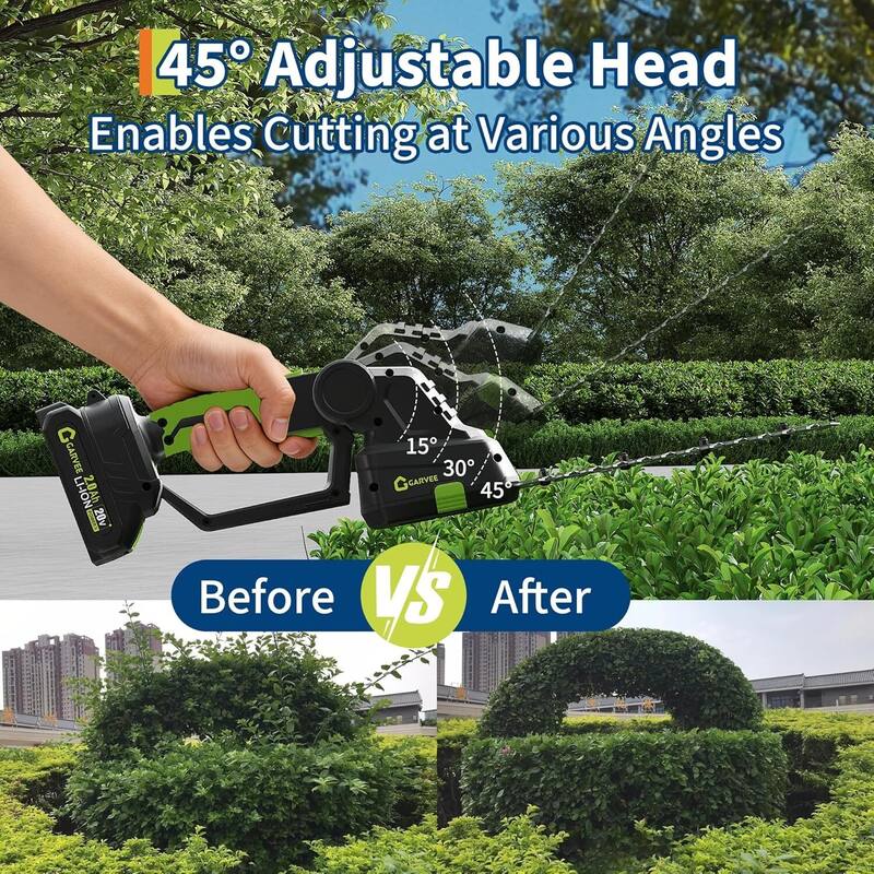 Cordless 2 in 1 Grass Shear Hedge Trimmer for Yards, Gardens, Lawn Care