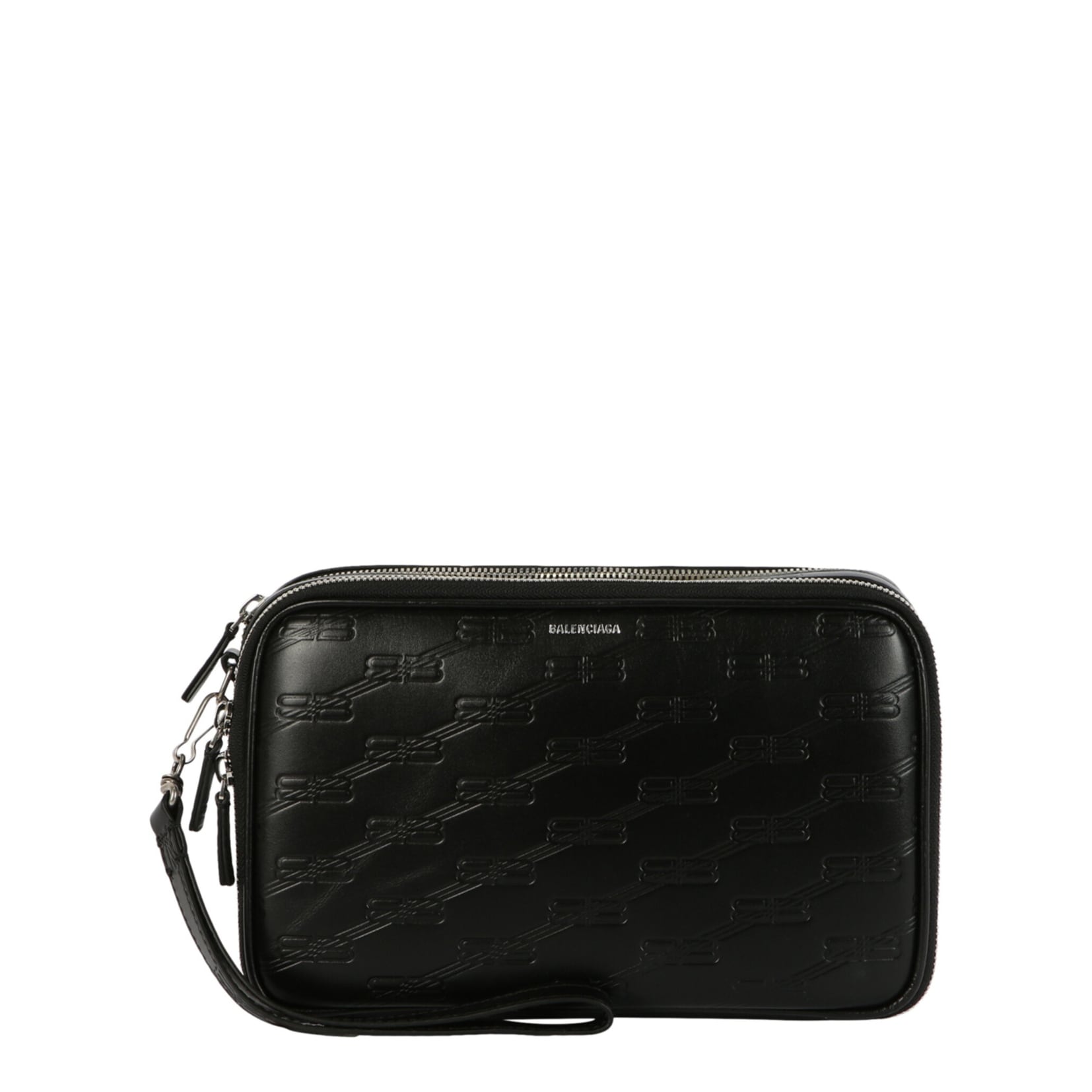 Balenciaga Signature Double Zip Pouch