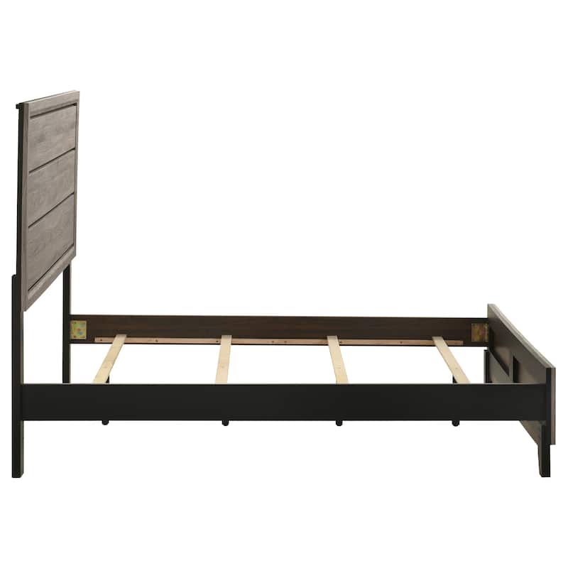 Watson Transitional Wood Panel Bed