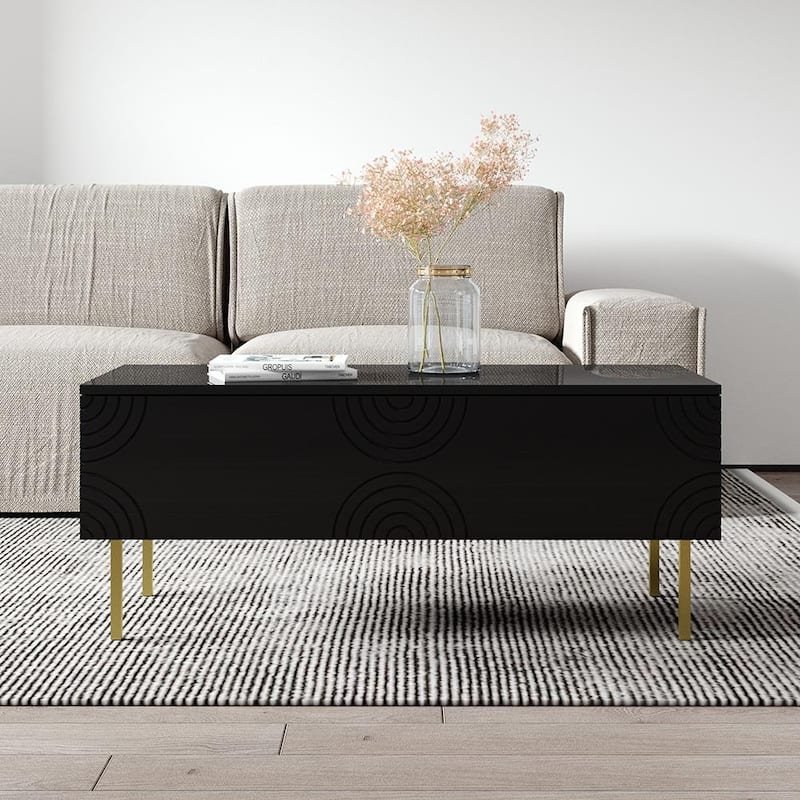 Ronda 03 47" Coffee Table - Black