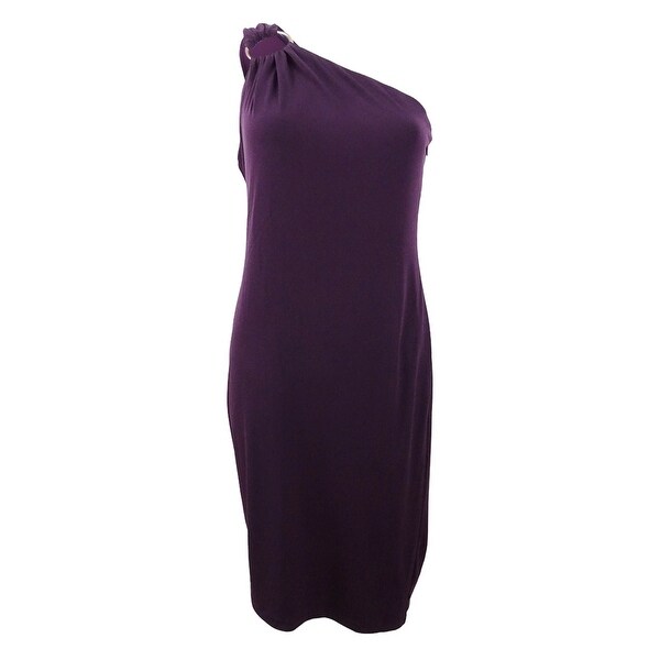 calvin klein one shoulder dress