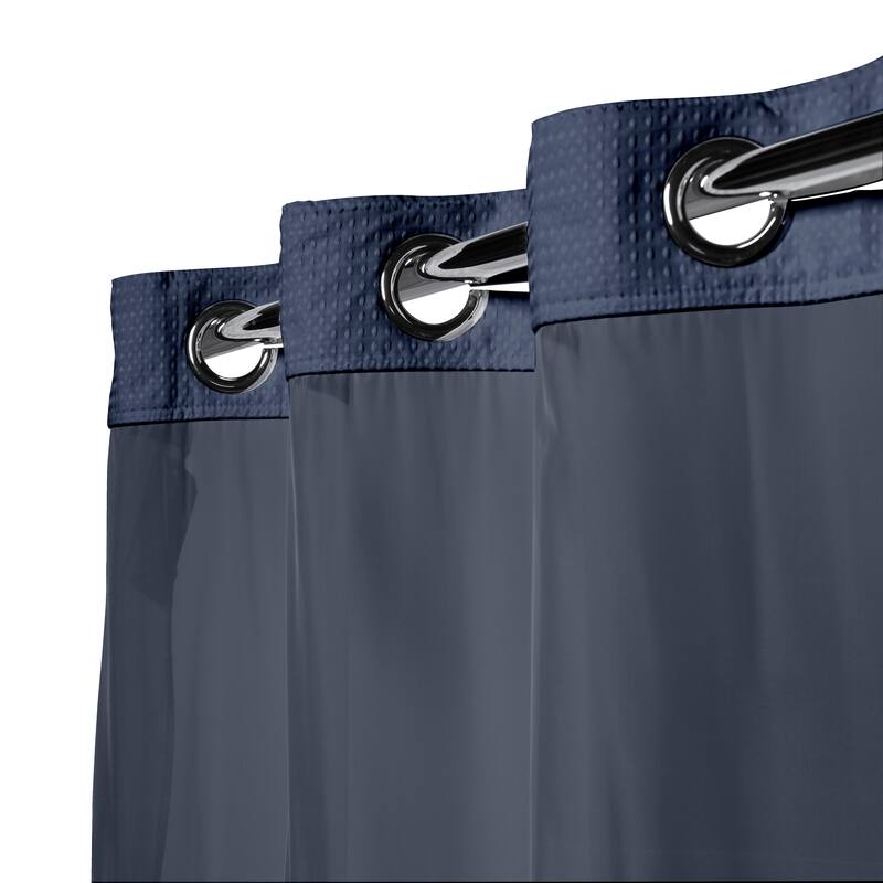 Hookless Waffle Shower Curtain