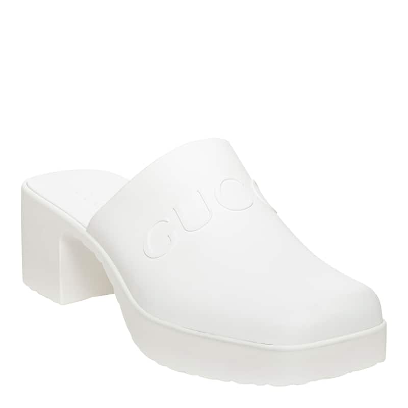 Gucci Slip-on Sandal Platform - 41 - White