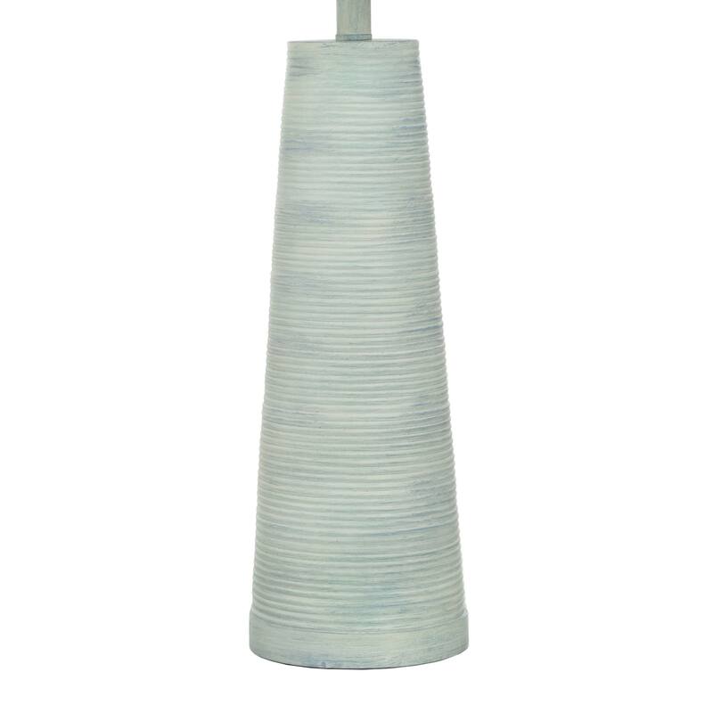 Conical - Table Lamp - Made of Polyresin - White Linen Shade - 31"H