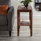preview thumbnail 7 of 23, Kate and Laurel Talcott Wood Side Table