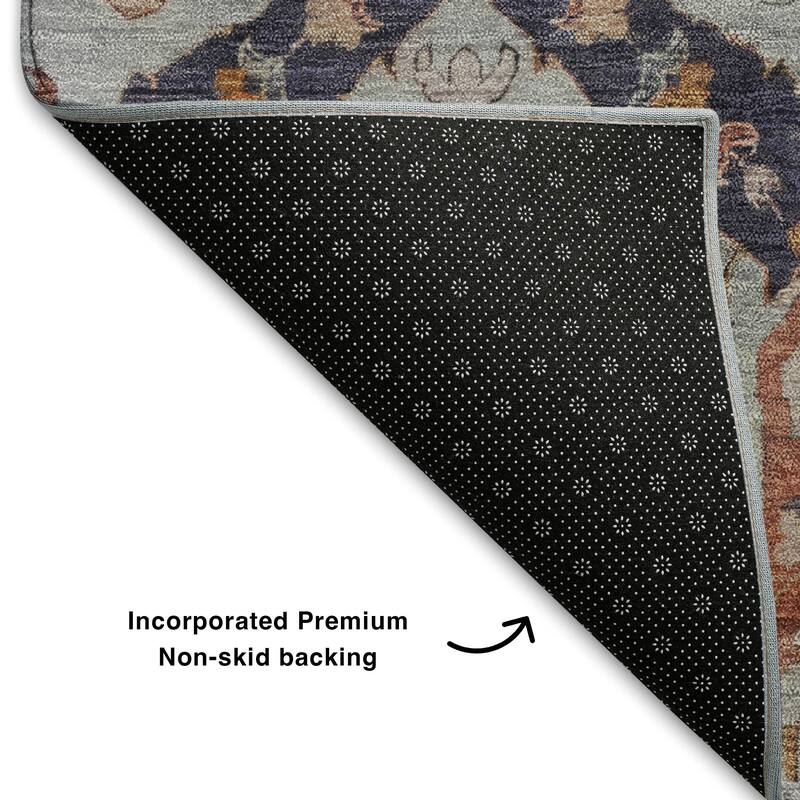 Premium Washable Super Soft Global Traditional Mayfield Rug