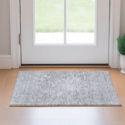 Premium Washable Super Soft Muted Floral Mayfield Rug